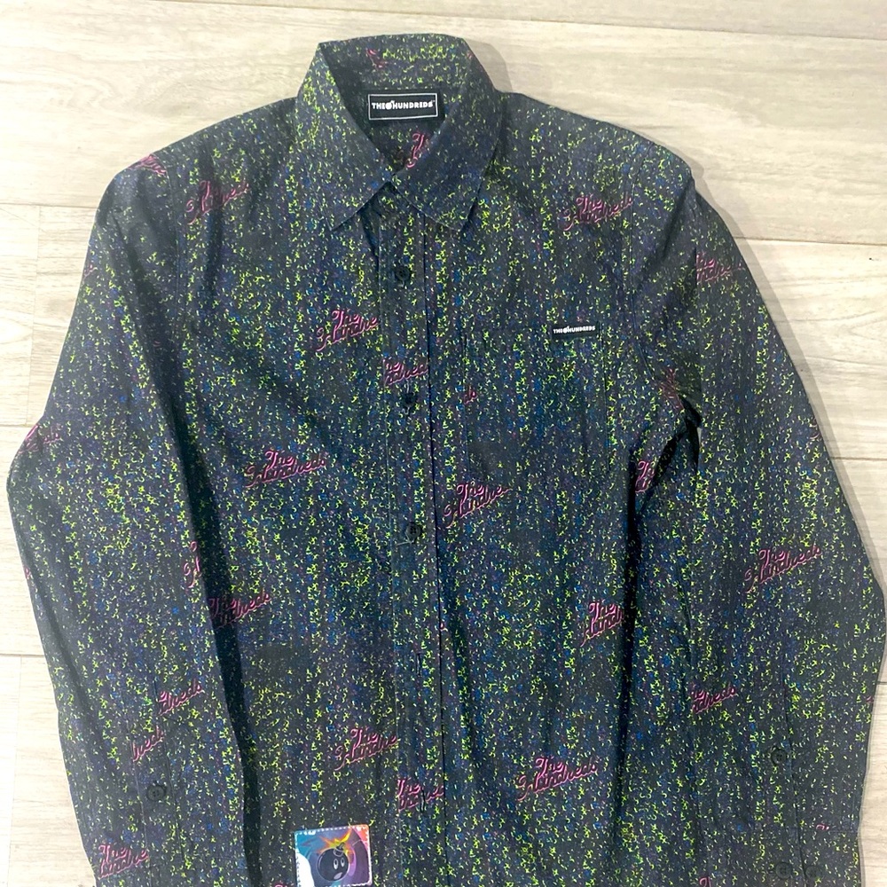 The Hundreds Multi Color Button Up - image 1